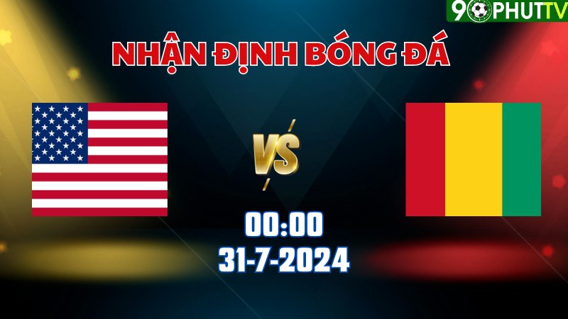Mỹ vs Guinea