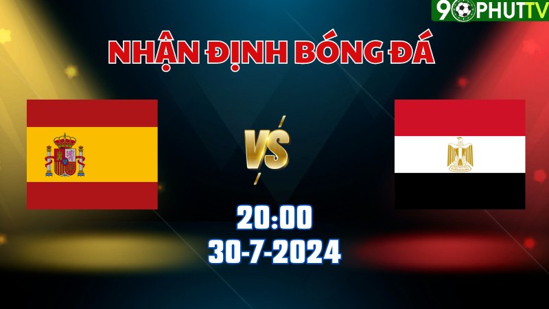 Tây Ban Nha vs Ai Cập